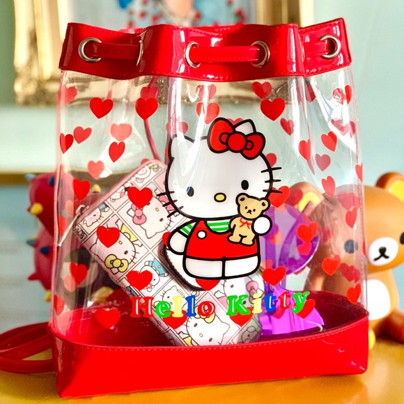 hello kitty clear bag